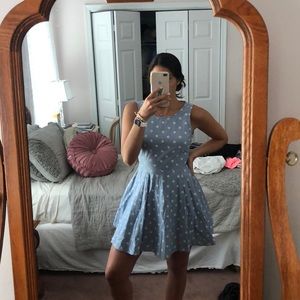 White and blue star dress ⭐️